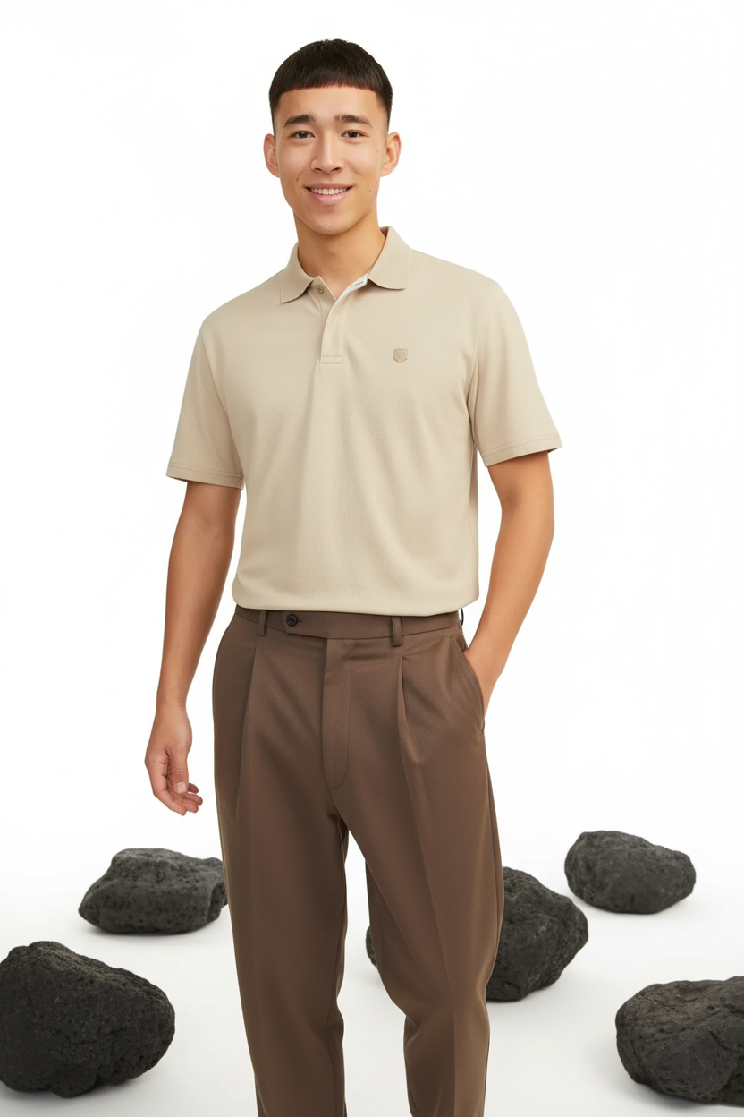 Polo Jprccrodney Ss | Jack & Jones · Beige Rosa · imagen 5