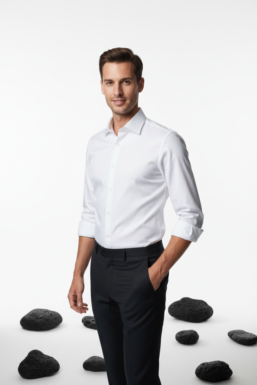 JACK and JONES Camisa Jprblaparker Shirt White | Jack & Jones · imagen 1