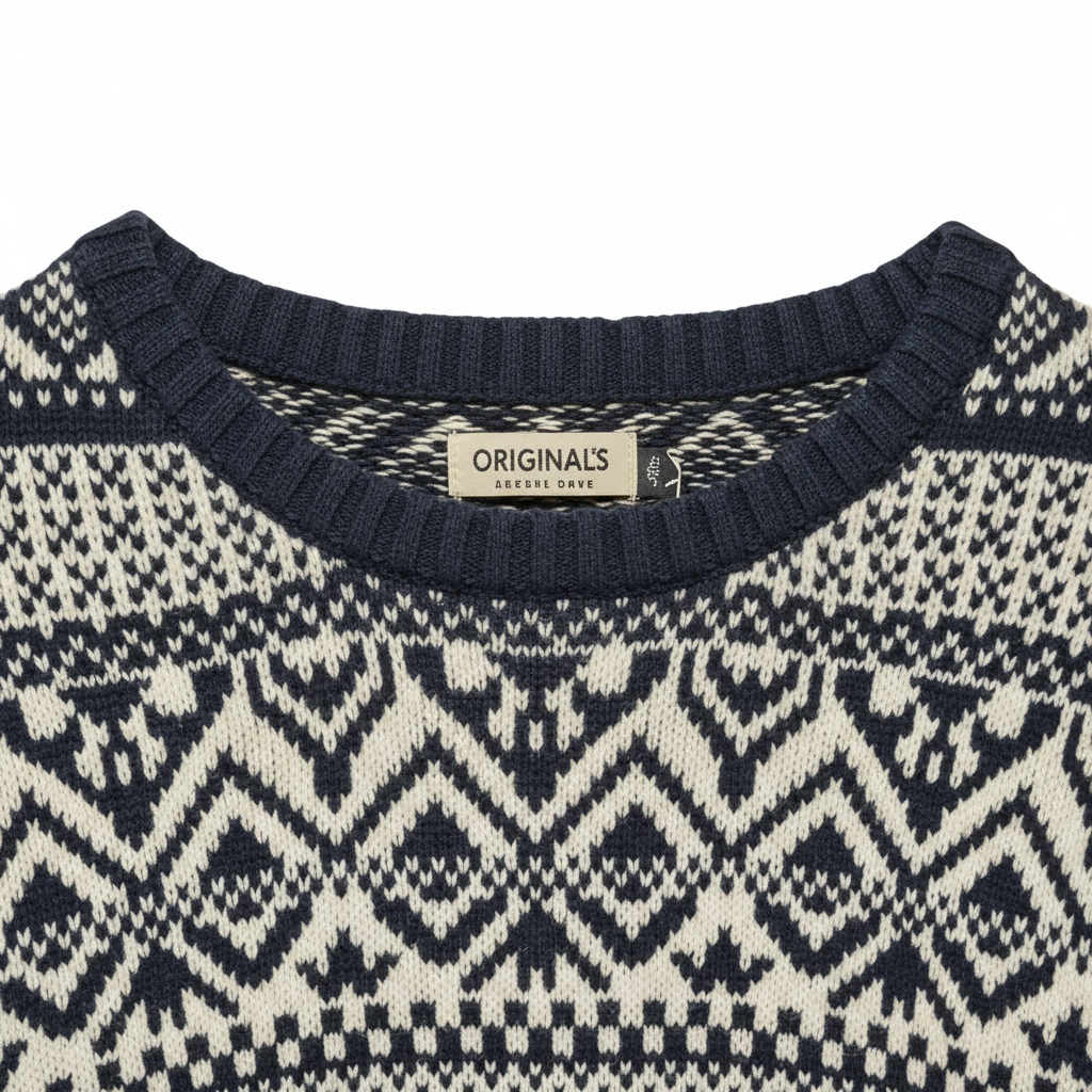 Jersey Jack & Jones Winter Knit Crew Neck Hombre - Punto Premium Invierno
