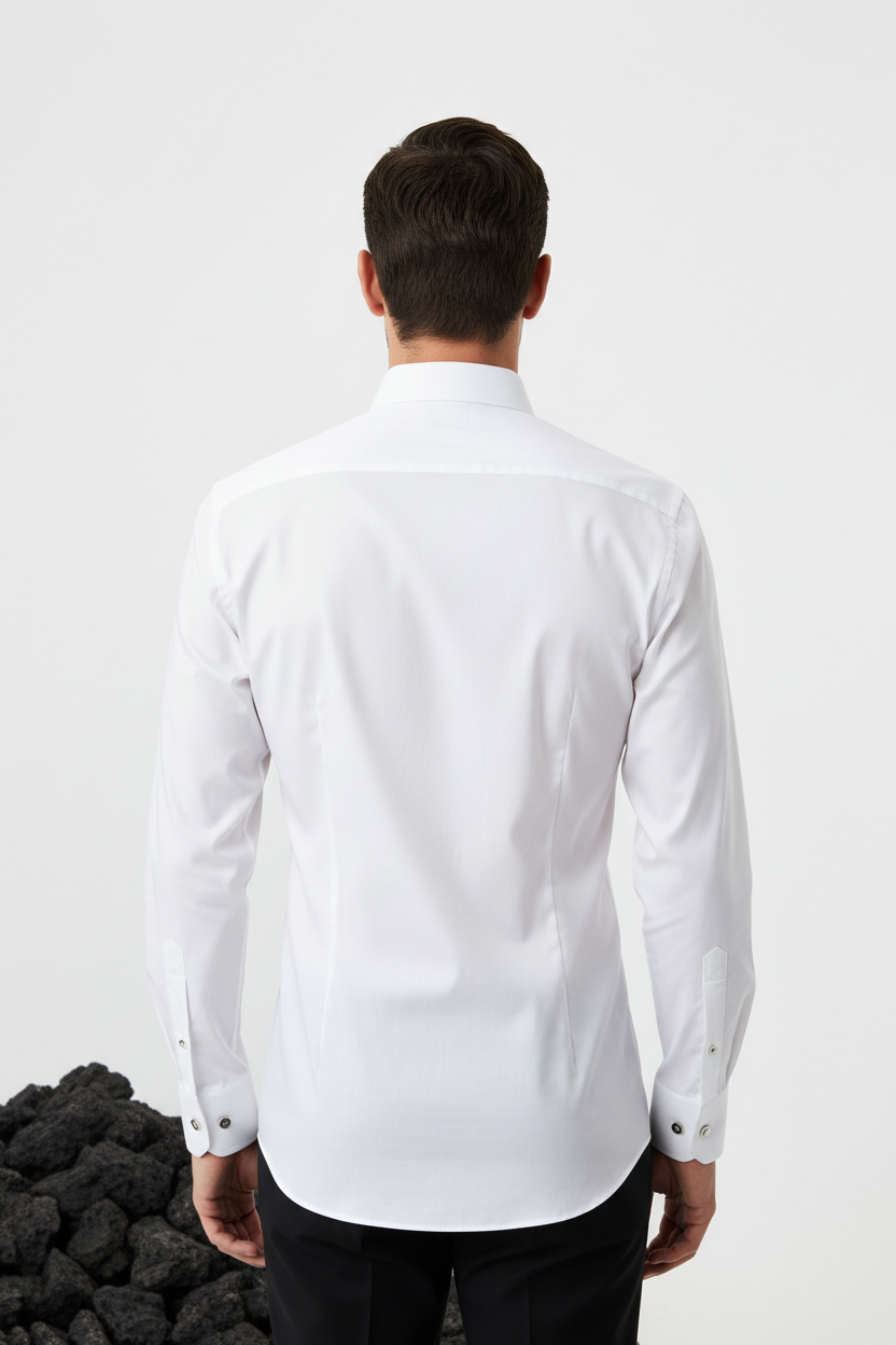 JACK and JONES Camisa Jprblaparker Shirt White | Jack & Jones · imagen 6