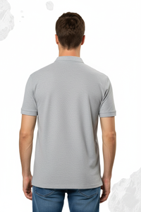 Thumbnail for 104140Grey Melange Polos Vinson Hombre Vin Polo Mike Men