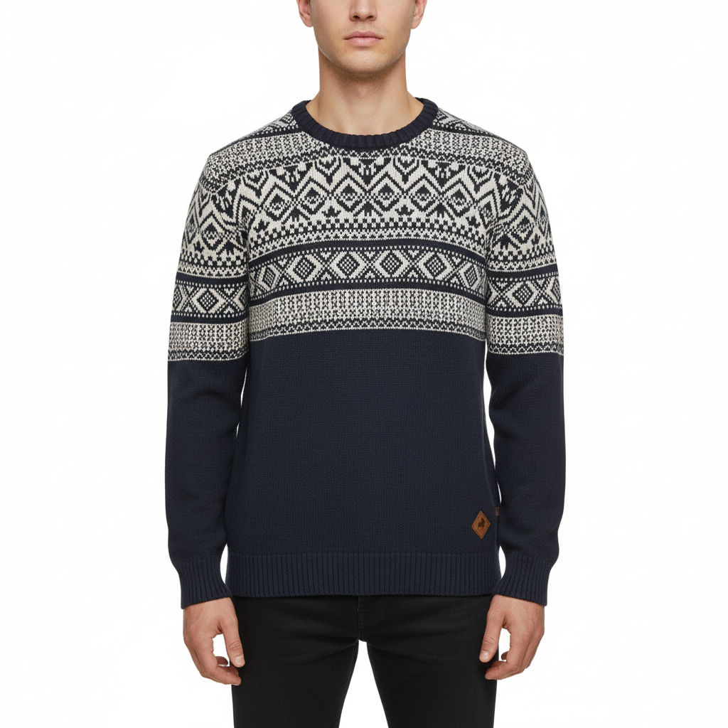 Jersey Jack Jones Winter Knit Crew Neck - | Originals By J And J · imagen 2