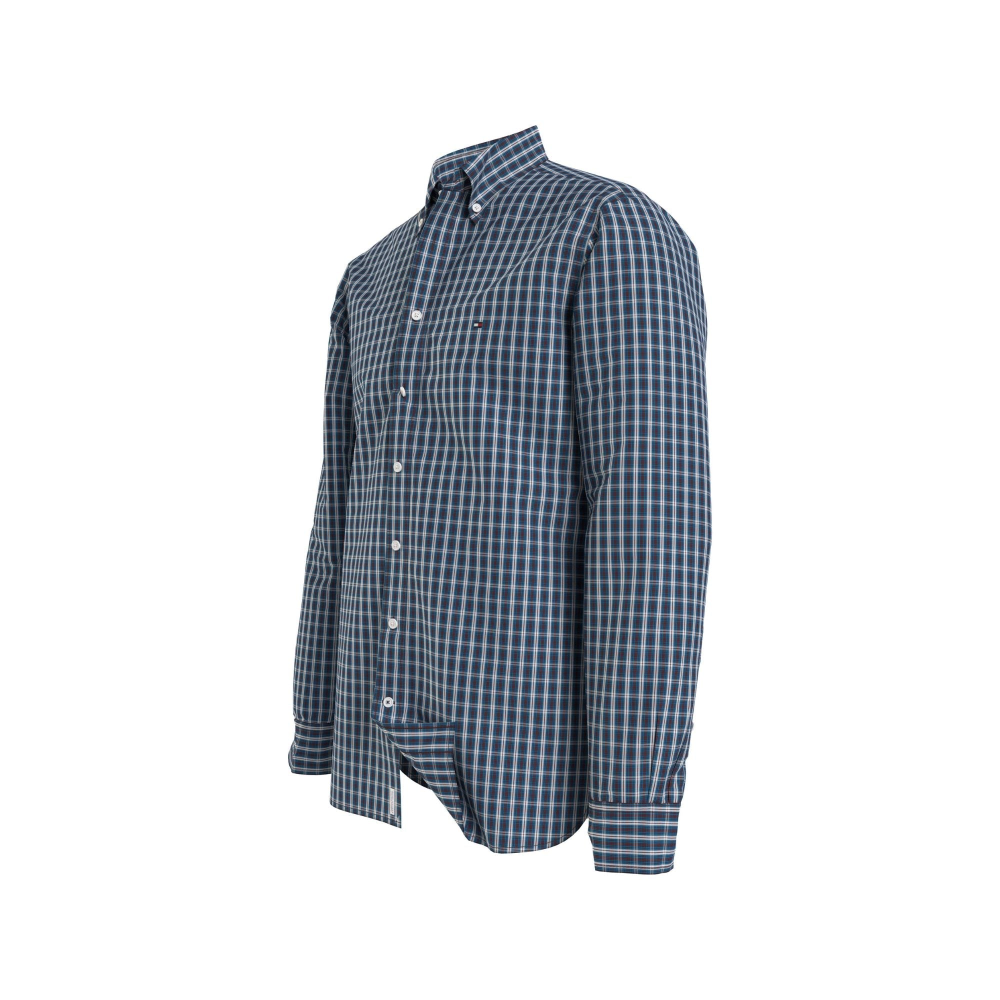 Camisa Tommy Hilfiger Hombre Flex Mini Tartan Regular Fit · imagen 4