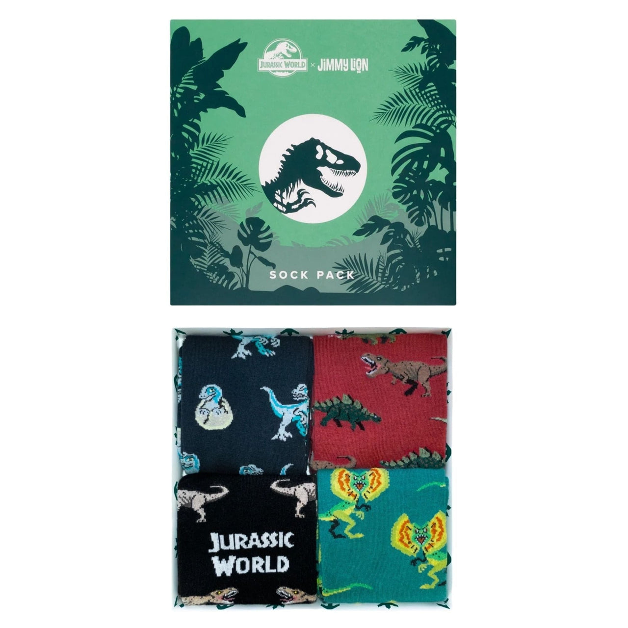 JURASSIC WORLD PACK Calcetines jurassic world pack