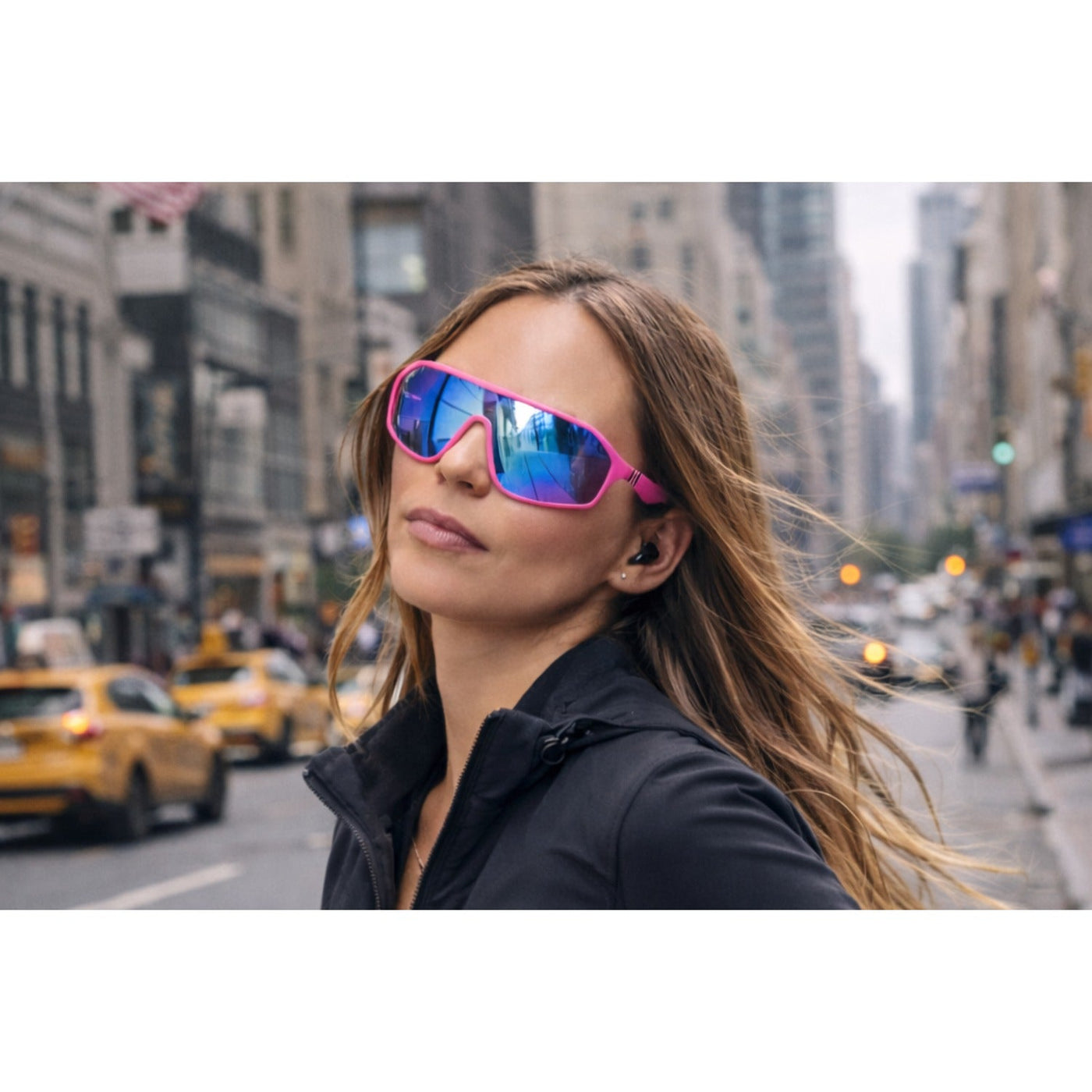 Gafas de sol Kilian Rosa y Azul | Goodbye Rita · imagen 3