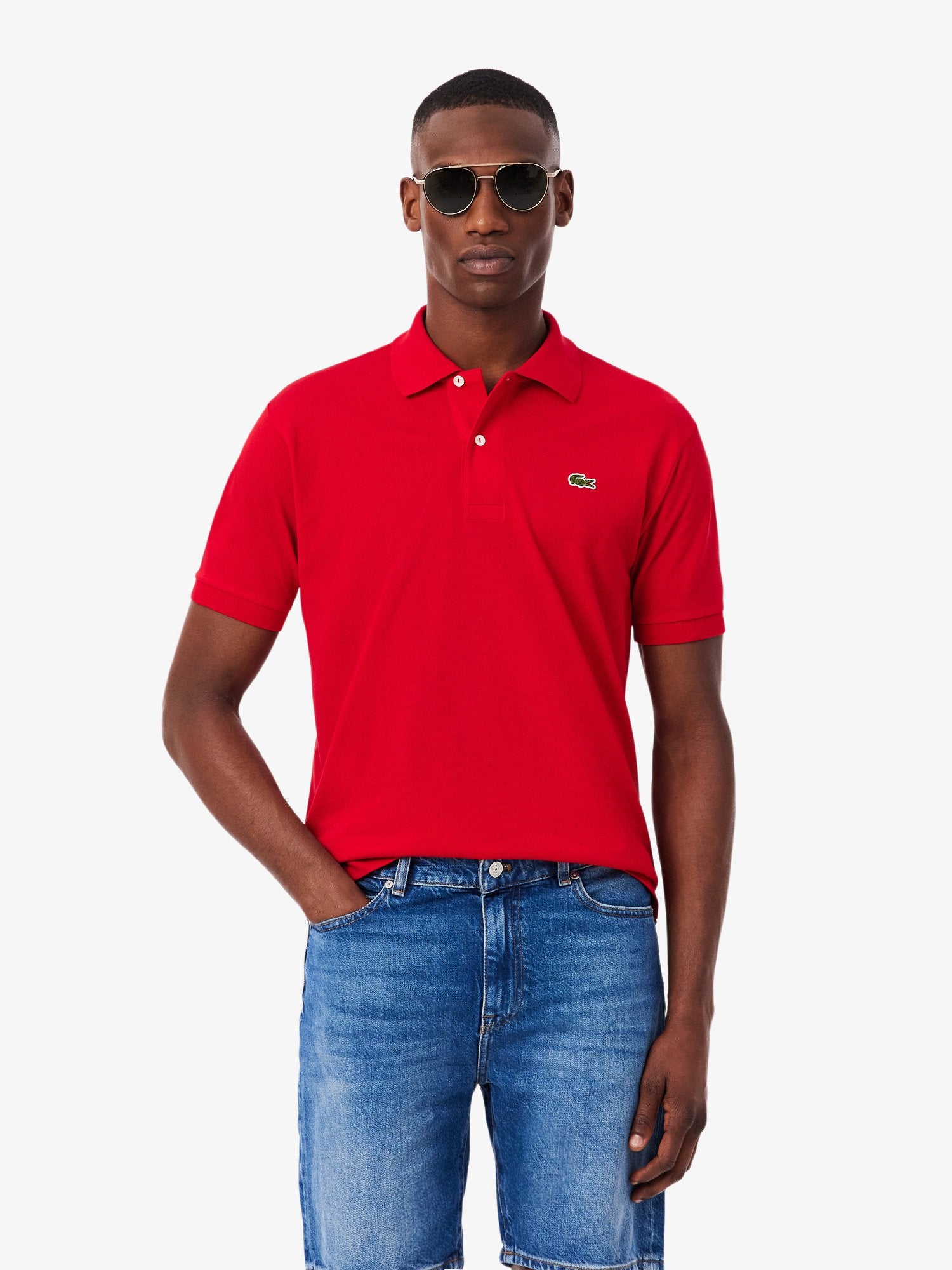 Polo - Short Sleeved Ribbed Collar Shirt | Lacoste · imagen 1