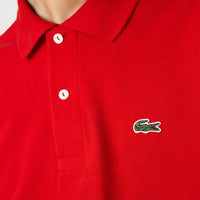 Thumbnail for L1212240 Polo lacoste l1212 - short sleeved ribbed collar shirt