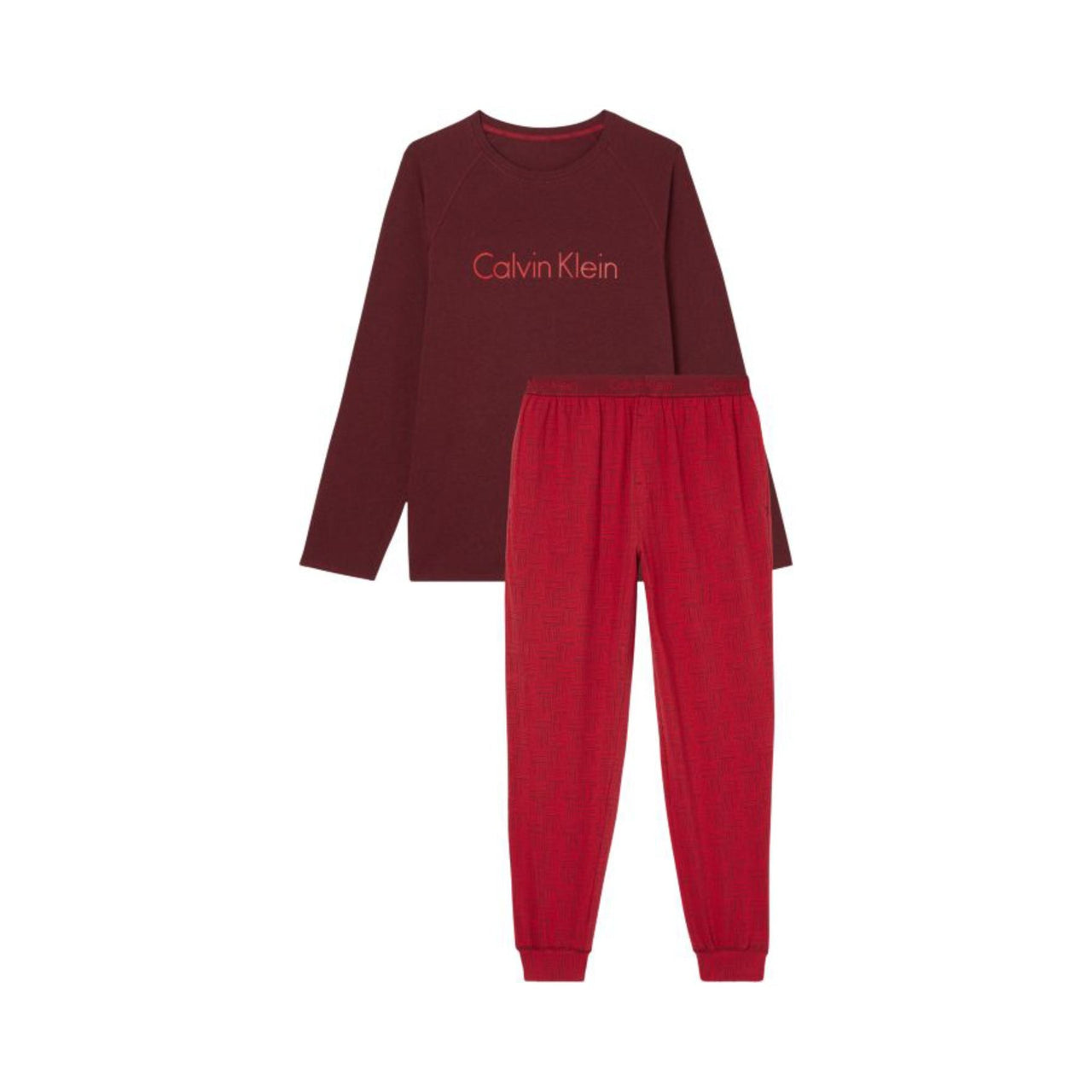 000NM1592E6NJ Pijama calvin l/s pant set