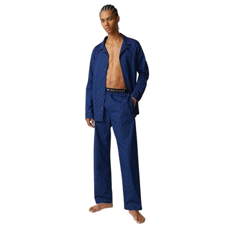 Tommy Hilfiger Pijamas Ls Pant Woven Set