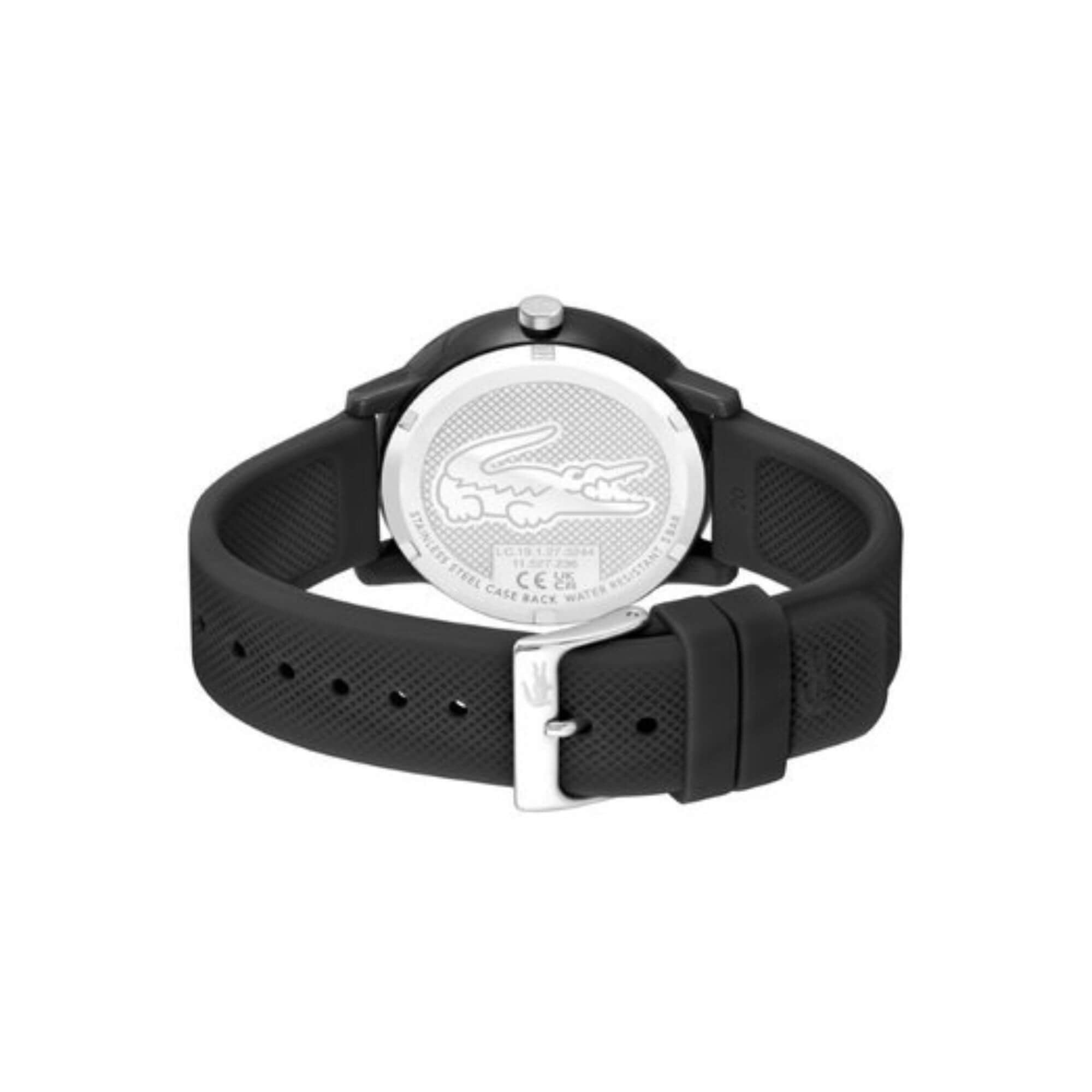 Reloj 12.12 Ag Caja Tr90 | Lacoste · Negro Gris · imagen 2