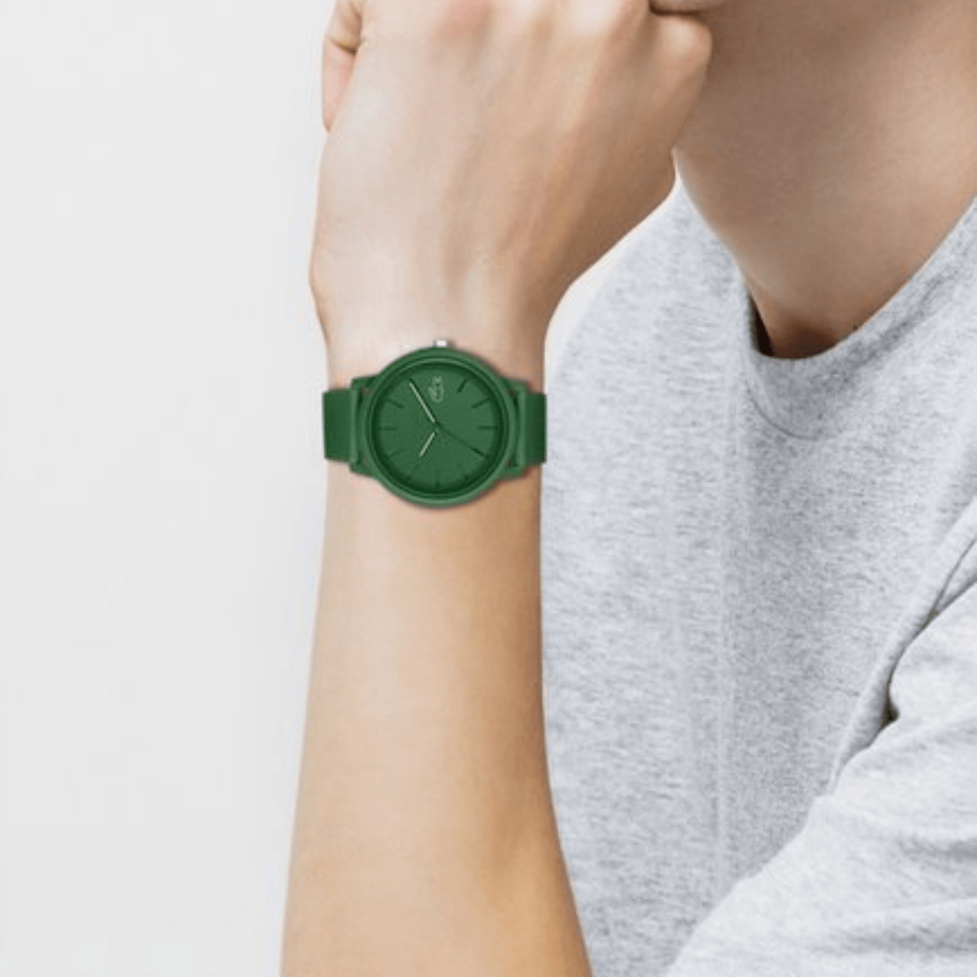 Reloj 12.12 Ag Caja Tr90 | Lacoste · Verde · imagen 2