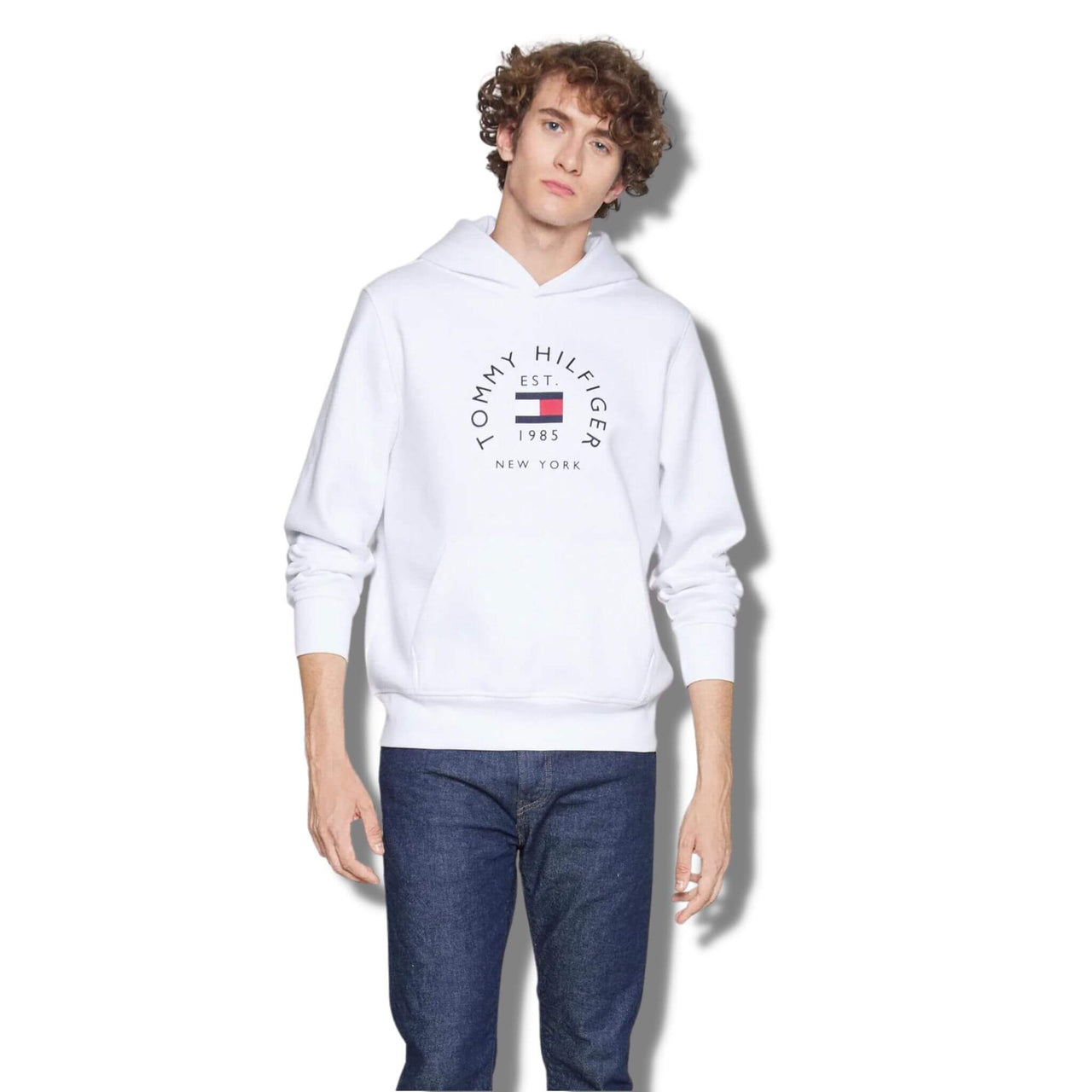 MW0MW27842YBR Sudadera tommy hilfiger flag arch hoody