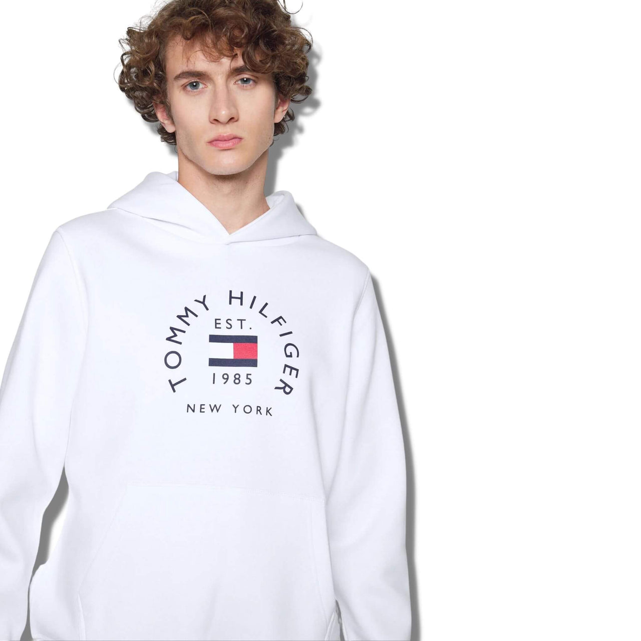 MW0MW27842YBR Sudadera tommy hilfiger flag arch hoody