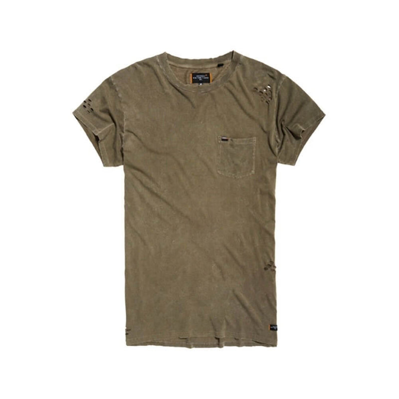 SUPERDRY DESTROY LONGLINE TEE
