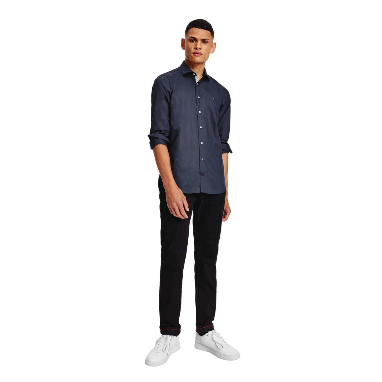 TT0TT06391DXF Camisa tommy core poplin classic slim shirt