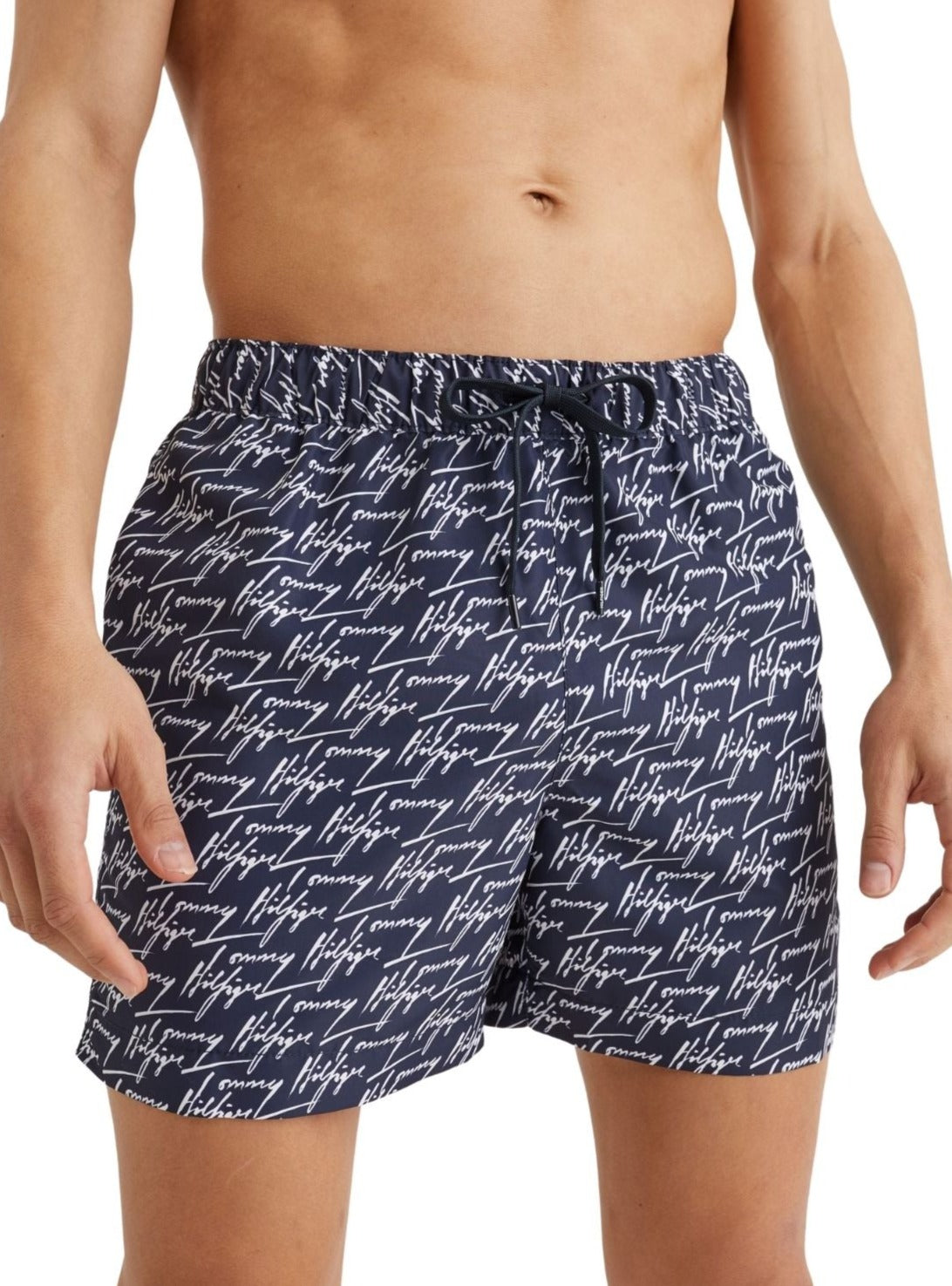 Tommy Hilfiger Bañador Medium Drawstring-print · Negro Azul marino · imagen 3