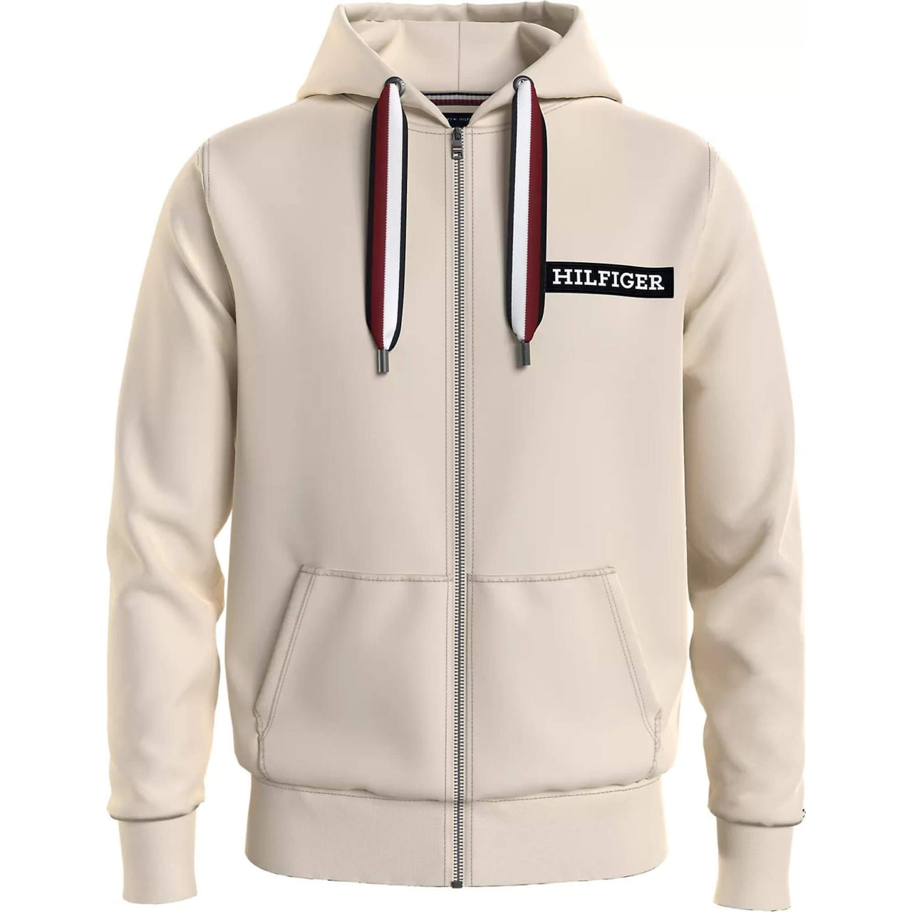 Mw0Mw33658Aef Sudaderas Tommy Hilfiger Hombre Global Stripe Hooded Zip Thru