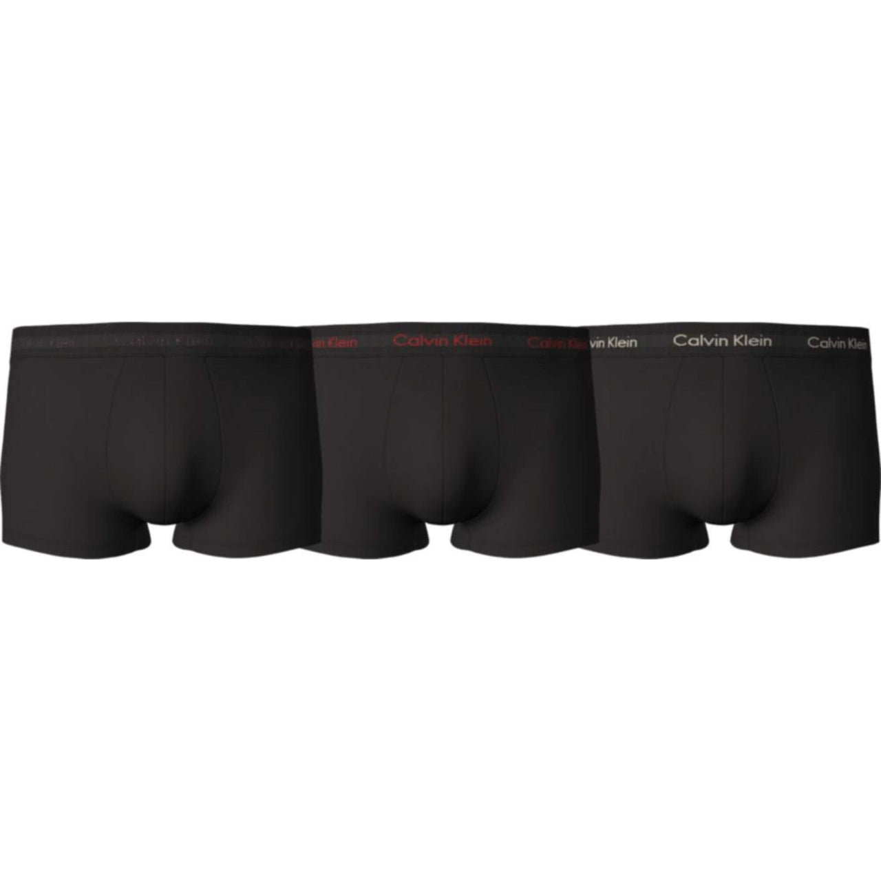 0000U2664Gcq7 Calzoncillos Calvin Klein Hombre Low Rise Trunk 3Pk