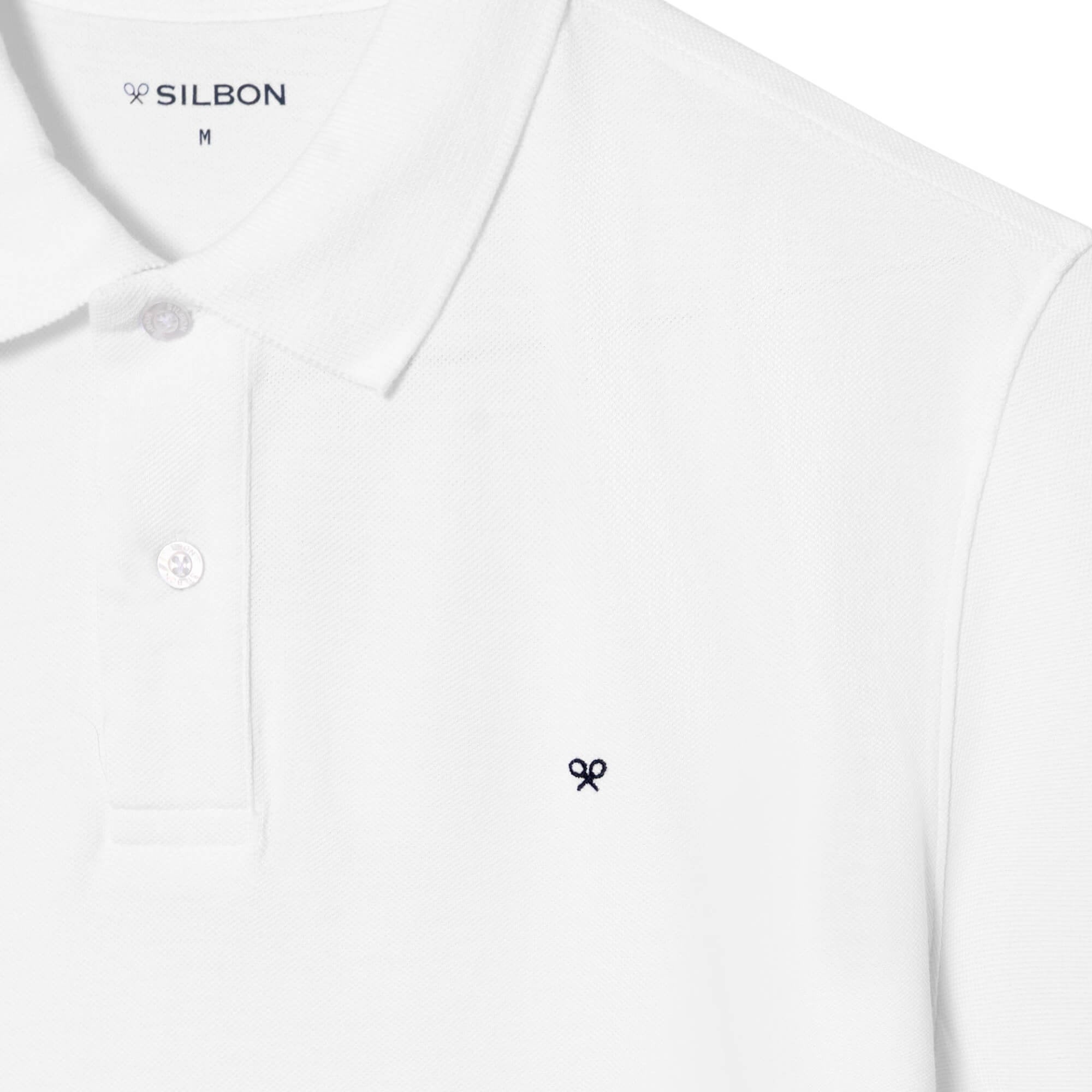 Polo Clasico Liso Blanco | Silbon · imagen 6