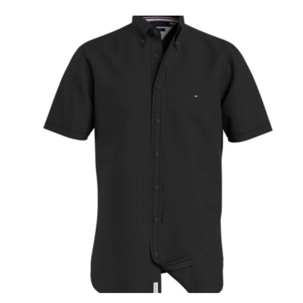 Mw0Mw31382Bds Camisas Tommy Hilfiger Hombre Flex Poplin Rf Shirt S/S