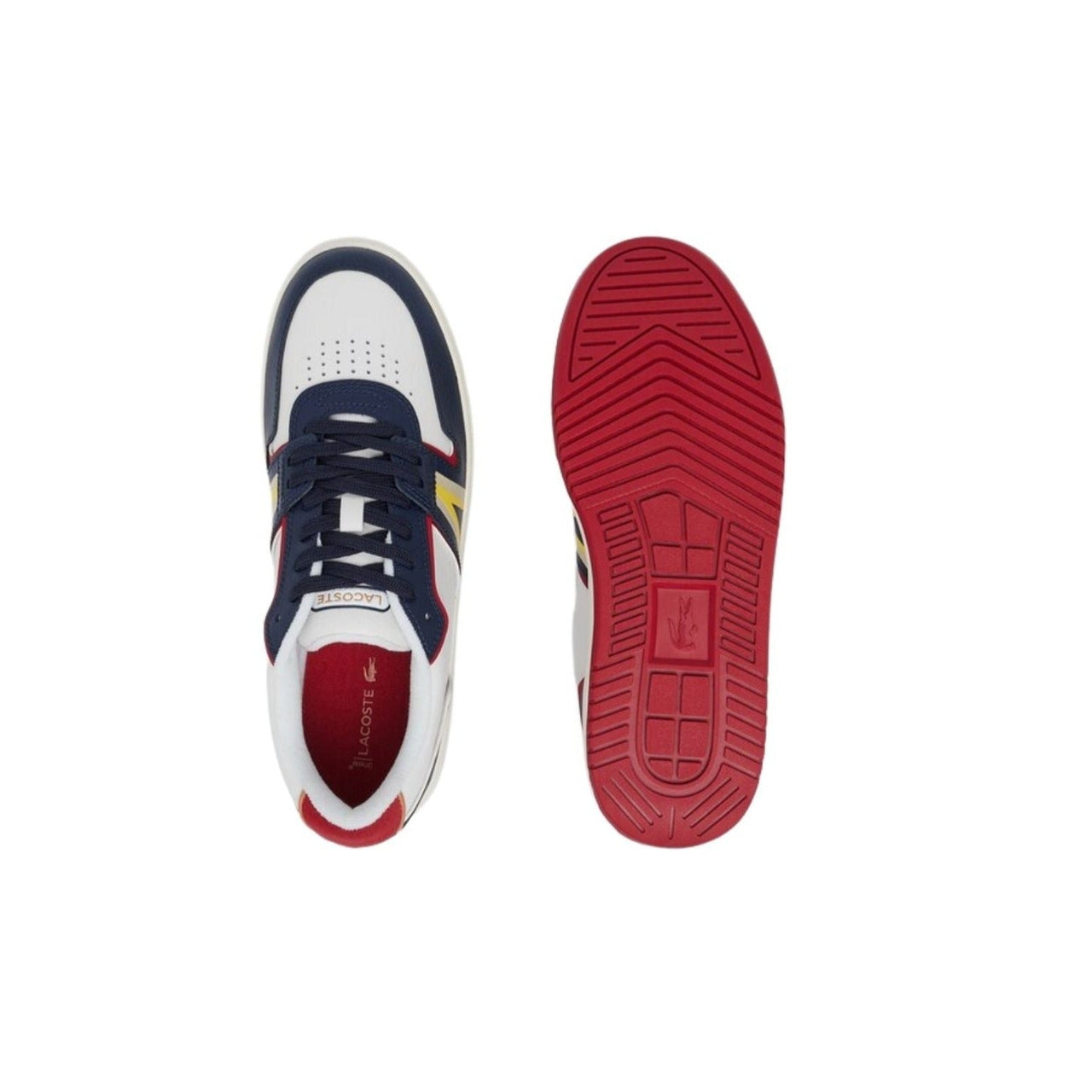 44SMA0068286 Zapatillas lacoste  men's l001 synthetic colour block sneakers