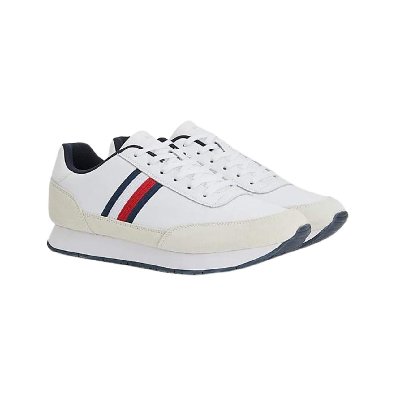 Fm0Fm04397Ybr Zapatillas Tommy Hilfiger Hombre Core Eva Runner Corporate Lea