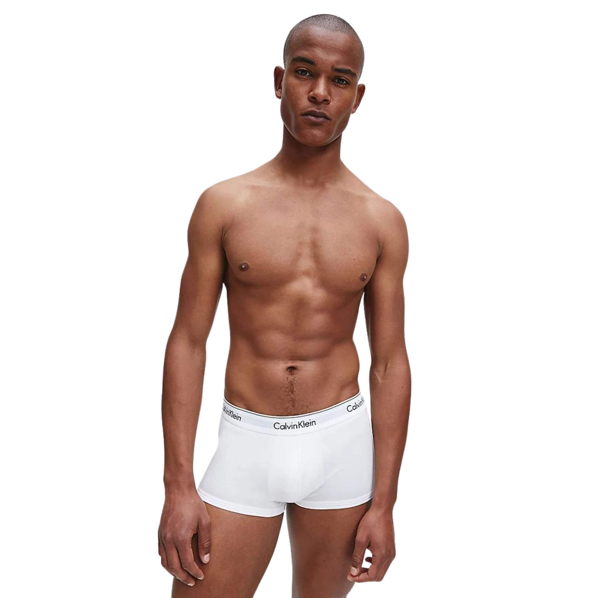 0000u2664g998 Calzoncillo Boxer Calvin Klein 3P Low Rise Trunk · Negro Gris ref. 0000u266 · imagen 5
