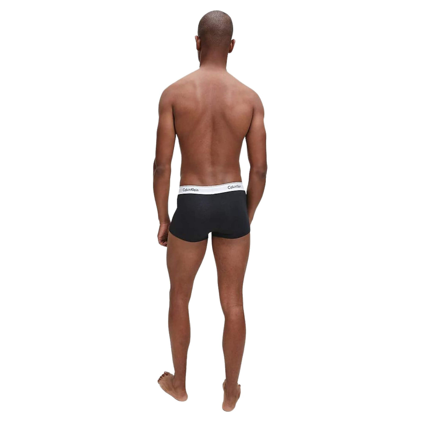 0000u2664g998 Calzoncillo Boxer Calvin Klein 3P Low Rise Trunk · Negro Gris ref. 0000u266 · imagen 3