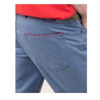 Thumbnail for 1020S220013 Pantalon el ganso pantalón 5 bolsillos azul - Medina Menswear®