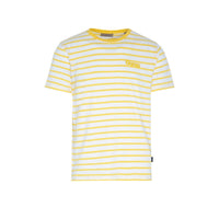 Thumbnail for 1100S220015 Camiseta el ganso camiseta raya amarilla fondo blanco - Medina Menswear®