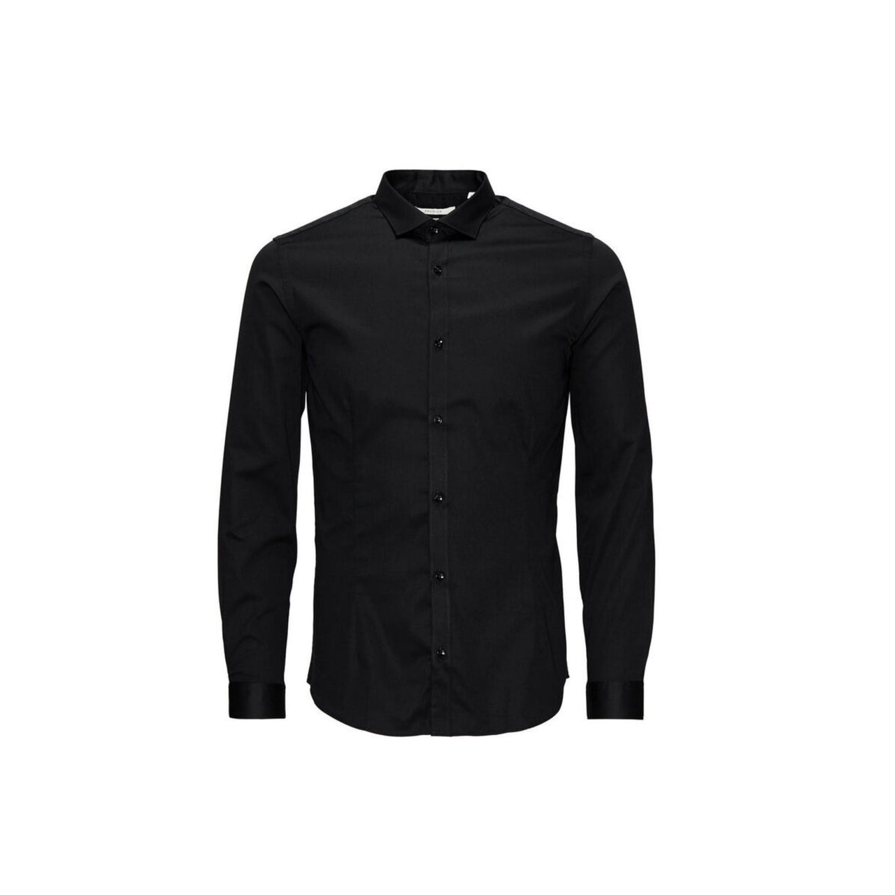 12097662 BLACK SUPER SLIM Camisa jack jones jjprparma shirt l/s noos - Medina Menswear®