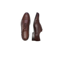 Thumbnail for 12160988Cognac Zapatos jack jones jfwdonald leather cognac noos - Medina Menswear®