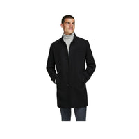 Thumbnail for 12177644BLACK Abrigo jack jones jprblamelton wool coat sn - Medina Menswear®
