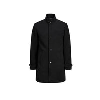 Thumbnail for 12177644BLACK Abrigo jack jones jprblamelton wool coat sn - Medina Menswear®