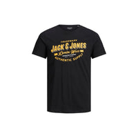 Thumbnail for 12189734BLACK SLIM Camiseta jack jones jjelogo tee ss o-neck 2 col aw21 sn - Medina Menswear®