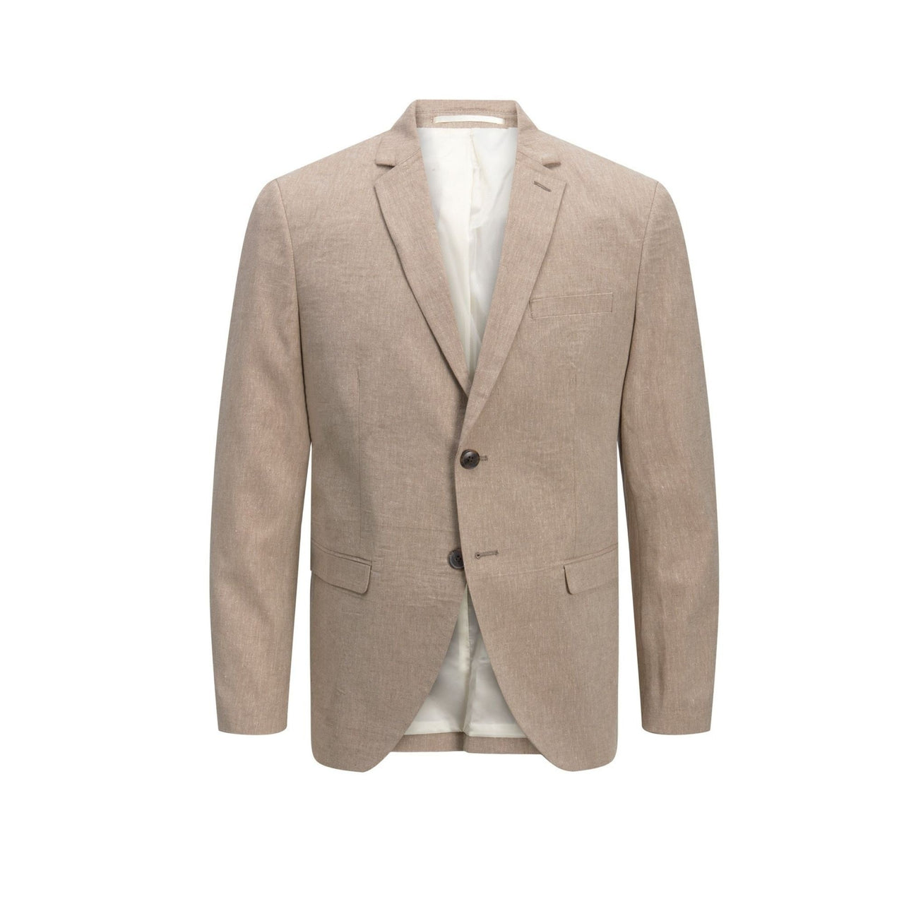 12202801Beige Americana jack jones jprlinen blazer slim fit ln - Medina Menswear®