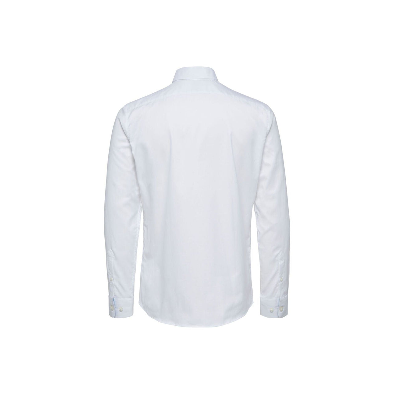 16058640BRIGHT WHITE Camisa selected slhslimnew-mark shirt ls b noos - Medina Menswear®