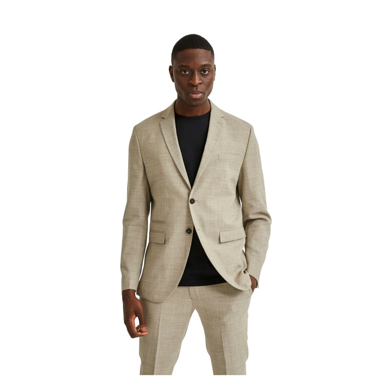 Americanas Selected Hombre Slhslim-Oasis Light Sand Blz B Noos