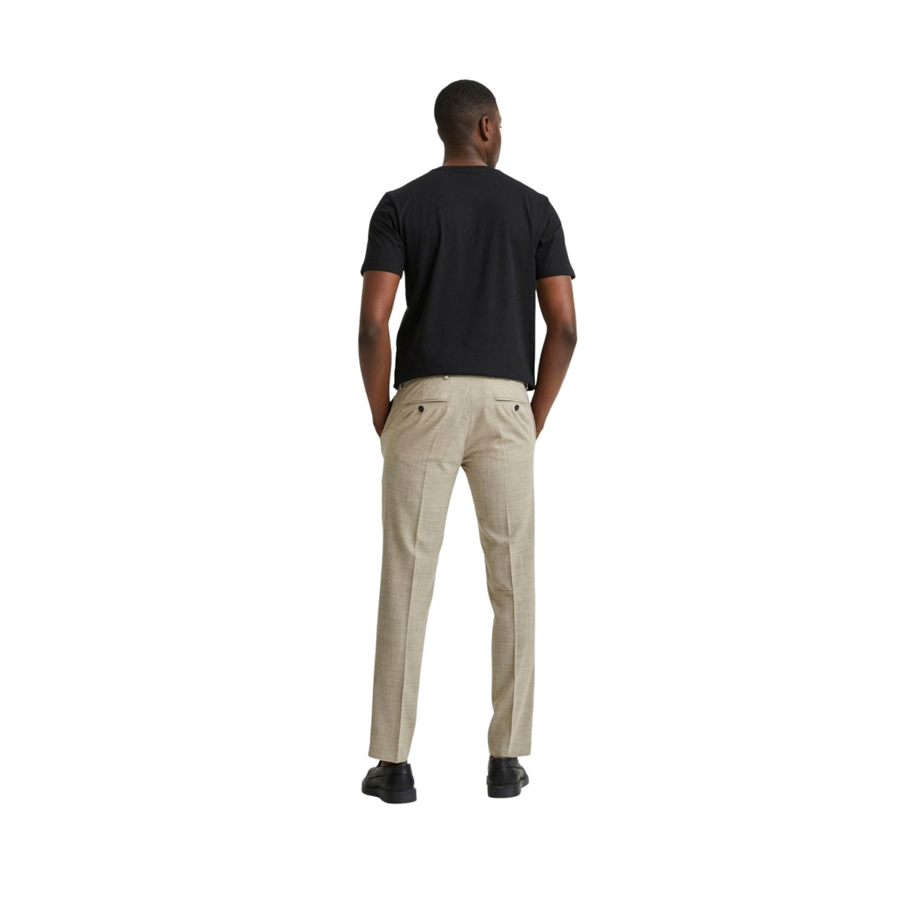 16079927SAND Pantalon selected slhslim-oasis light sand trs b noos - Medina Menswear®