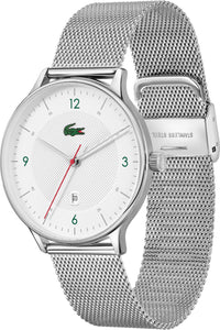 Thumbnail for 2011136 Reloj lacoste lacoste club ac 42mm esf blnc plisada malla 3atm