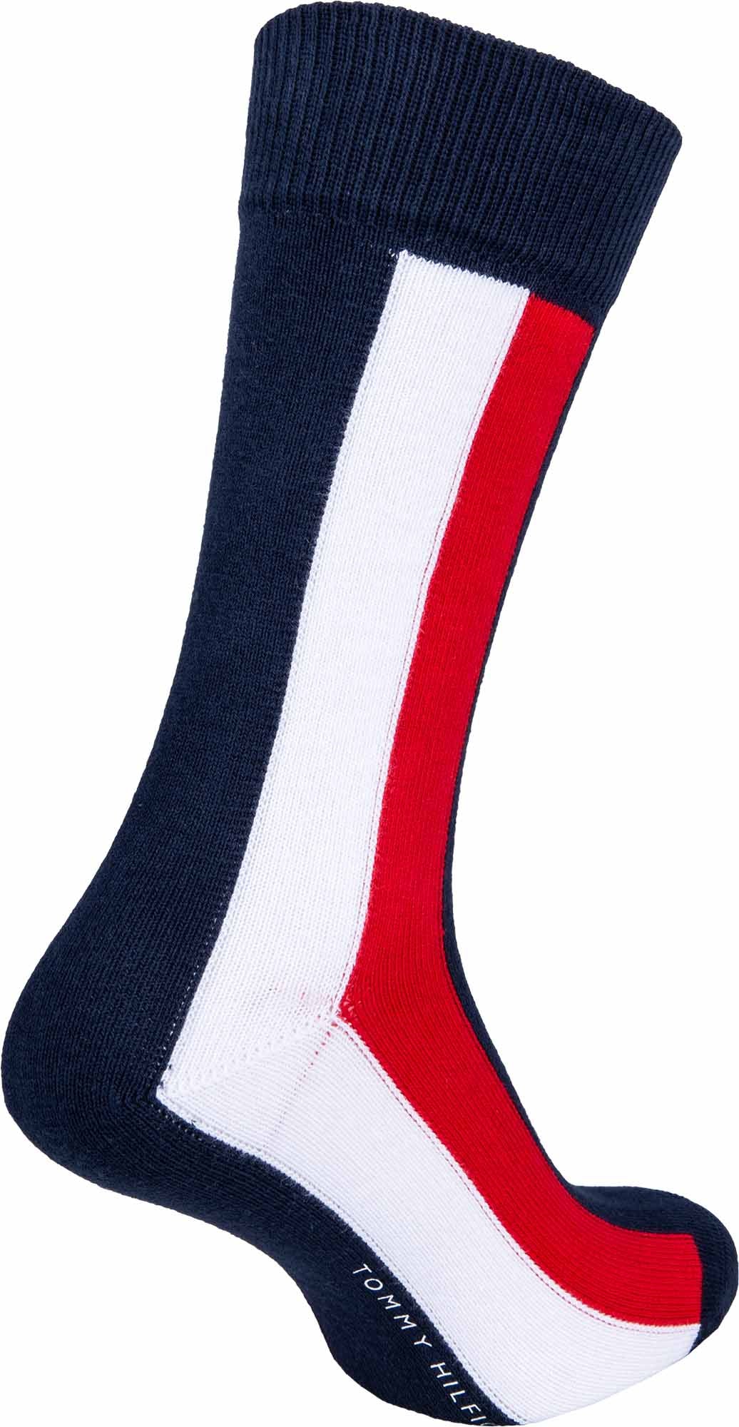 Calcetines Tommy Hilfiger Hombre Flag 1P White