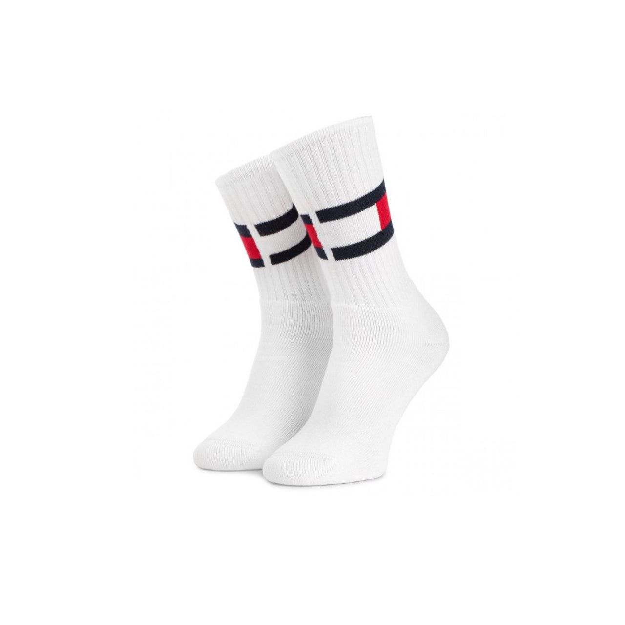 481985001300035 Calcetines tommy th flag 1p white - Medina Menswear®