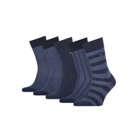 Thumbnail for 701210549003039 Calcetines tommy th men sock 5p giftbox birdeye jeans - Medina Menswear®