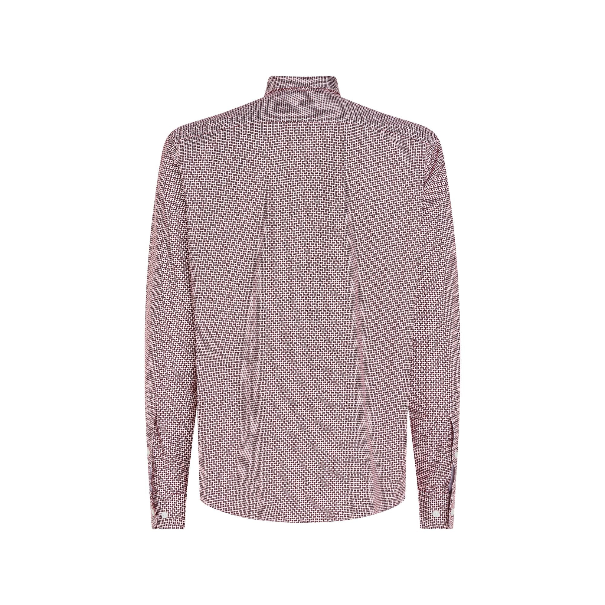 Camisas Tommy Hilfiger Hombre Oxford Basketweave Prt Rf Shirt · imagen 4