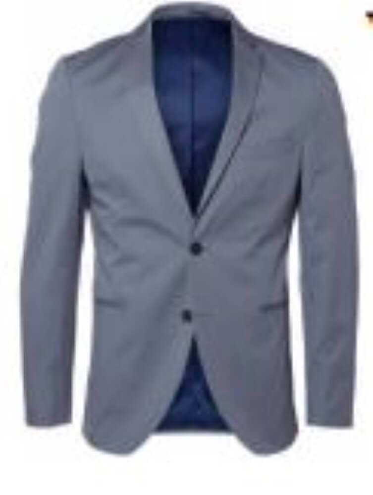 ABONE-COTTON LT BLUE BLAZER - Medina Menswear®