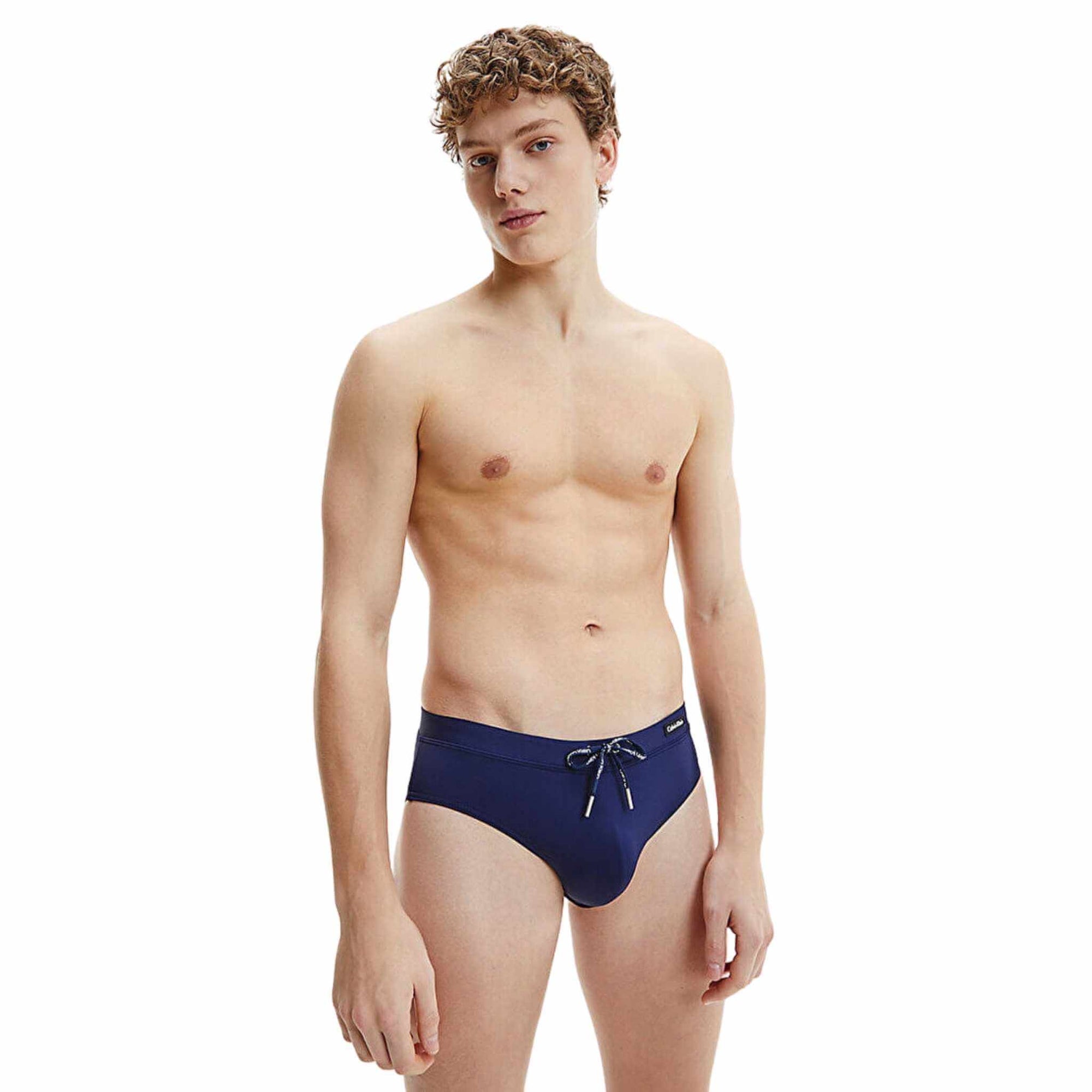 Bañador Calvin Klein Hombre Slip Core Sólidos · Rosa · imagen 1