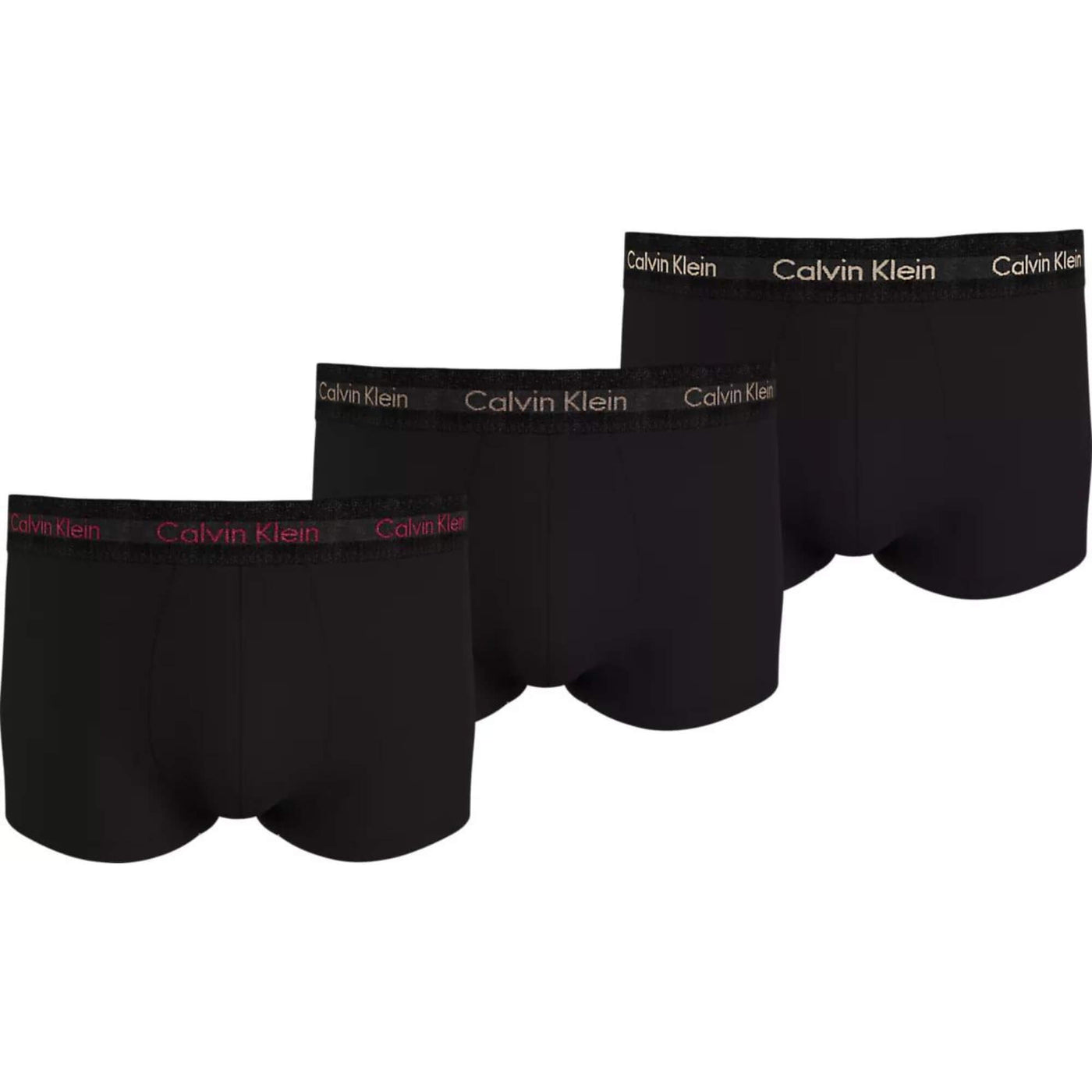 Calzoncillos Calvin Klein Hombre Low Rise Trunk 3Pk · Negro Gris v4 · imagen 1