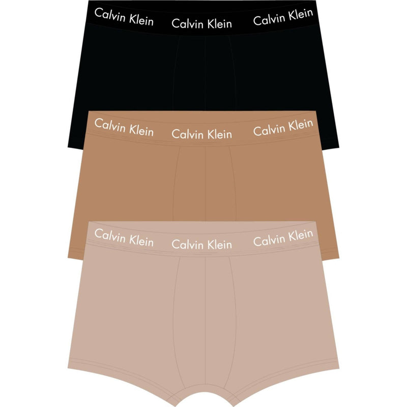 Calzoncillos Calvin Klein Hombre Low Rise Trunk 3Pk · Negro ref. calzonci