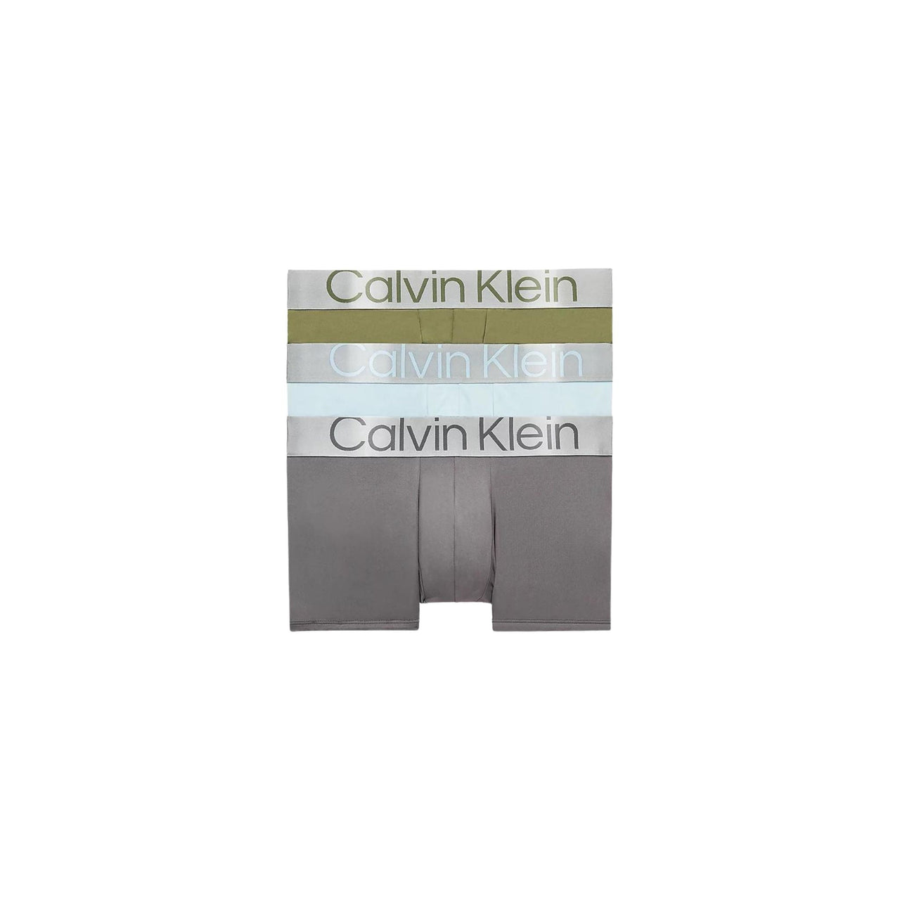 Calzoncillos Calvin Klein Pack De 3 Bóxers De Tiro Bajo Steel Micro - Medina Menswear®