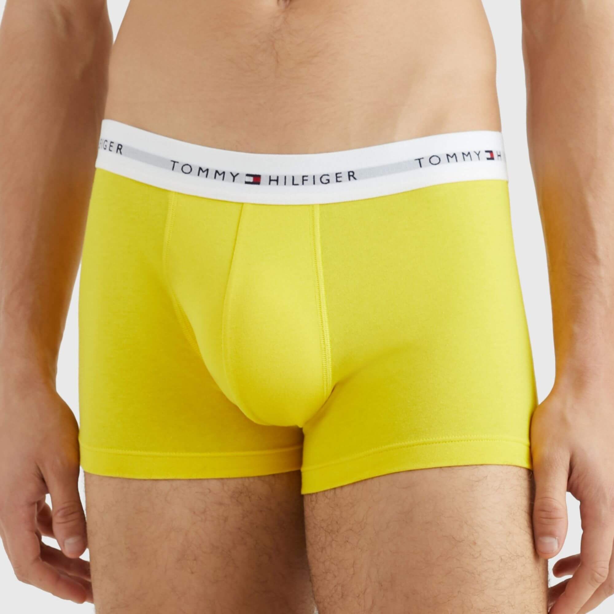 Calzoncillos Tommy Hilfiger Hombre 3P Trunk · Blanco Rojo · imagen 5
